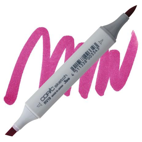 Caneta Marcador Artístico Copic Sketch Ponta Dupla Red Violet RV19 Menor preço em Caneta Marcador Artístico Copic Sketch Ponta Dupla Red Violet RV19