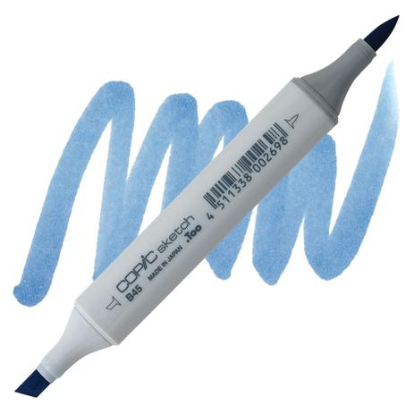 Caneta Marcador Artístico Copic Sketch Ponta Dupla   Smoky Blue B45 é boa?