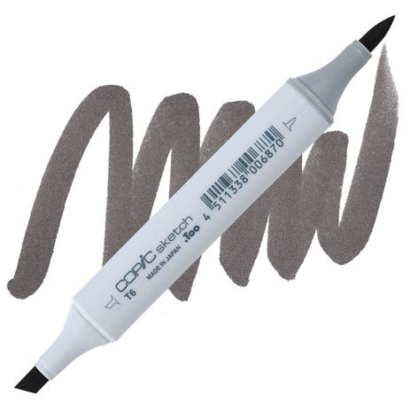 Caneta Marcador Artístico Copic Sketch Ponta Dupla Toner Gray 6 T6 é ruim? Caneta Marcador Artístico Copic Sketch Ponta Dupla Toner Gray 6 T6 é boa?