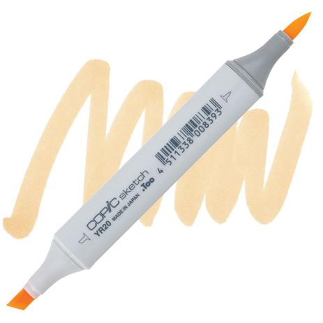 Caneta Marcador Artístico Copic Sketch Ponta Dupla   Yellowish Shade YR20 é boa?