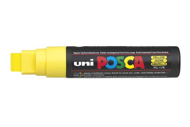 Caneta Marcador Artístico Uni-Ball Posca Extra Grosso 15 mm Amarelo PC-17K Menor preço em Caneta Marcador Artístico Uni-Ball Posca Extra Grosso 15 mm Amarelo PC-17K