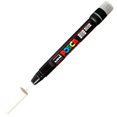 Caneta Marcador Artístico Uni-Ball Posca Pincel 1.0 à 10 mm Branco PCF-350 Menor preço em Caneta Marcador Artístico Uni-Ball Posca Pincel 1.0 à 10 mm Branco PCF-350