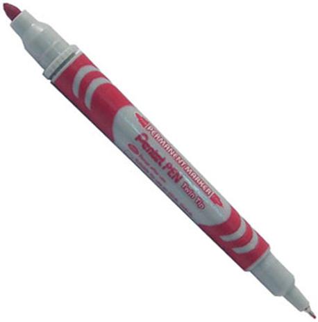 Caneta Marcador Permanente Twin Tip Vermelha Ref.N65W-B Pentel Menor preço em Caneta Marcador Permanente Twin Tip Vermelha Ref.N65W-B Pentel