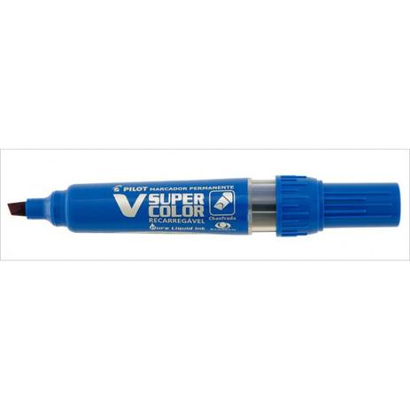 Caneta Permanente Pilot V Super Color Azul SCA-VSC-MC AZ Menor preço em Caneta Permanente Pilot V Super Color Azul SCA-VSC-MC AZ