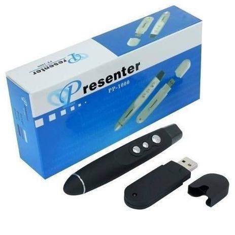 Caneta Point Laser Multimídia Wireless PP1000 - Presenter Menor preço em Caneta Point Laser Multimídia Wireless PP1000 - Presenter