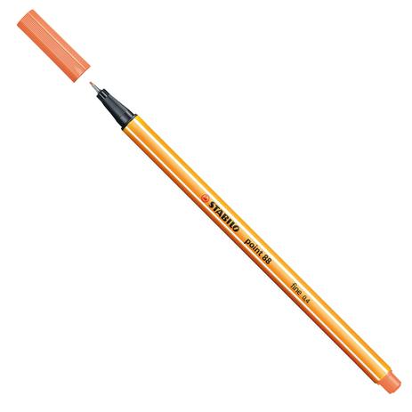 Caneta Ponta Sintetica Stabilo Point 88 0.4 mm Salmao SP88 26 Menor preço em Caneta Ponta Sintetica Stabilo Point 88 0.4 mm Salmao SP88 26
