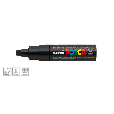 Caneta Posca Marcador Permanente Uniball Ponta Grossa Preta Menor preço em Caneta Posca Marcador Permanente Uniball Ponta Grossa Preta