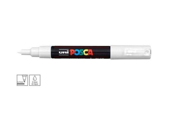 Caneta Posca Uni-ball Pc-1m Branco Menor preço em Caneta Posca Uni-ball Pc-1m Branco