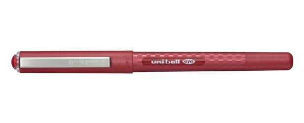 Menor preço em Caneta Roller Ball Uni-Ball  Eye Carbon 0.7 mm  Vermelho UB-157
