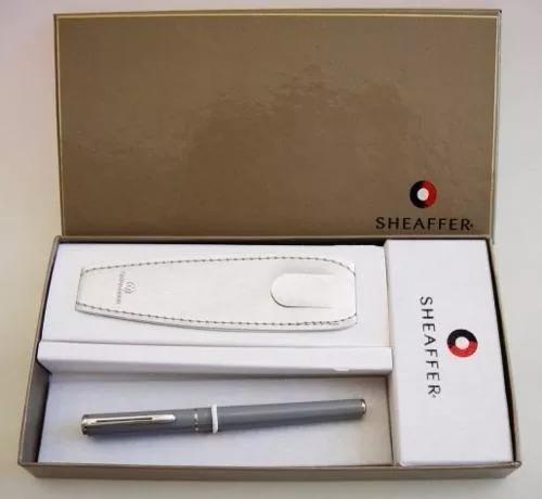 Caneta Rollerball Sheaffer Agio Laca Cinza Ct 9092-1 -caixa grande Menor preço em Caneta Rollerball Sheaffer Agio Laca Cinza Ct 9092-1 -caixa grande