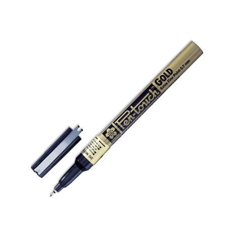 Caneta spray 1mm dourada pen-t - Sakura Menor preço em Caneta spray 1mm dourada pen-t - Sakura