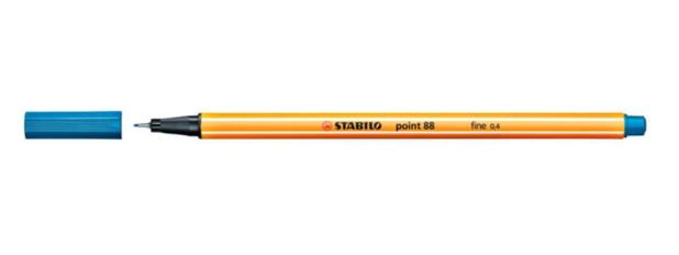 Caneta Stabilo 88/32 Point Azul Royal Menor preço em Caneta Stabilo 88/32 Point Azul Royal
