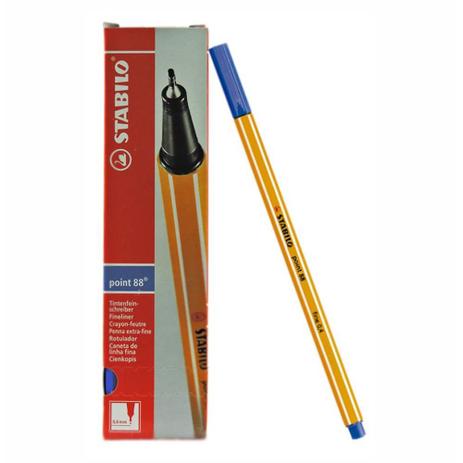 Caneta stabilo p88 0,4mm azul 6000 / 10un / stabilo é boa?