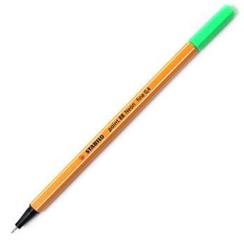 Caneta Stabilo Point 88 - Verde Neon - Sertic Menor preço em Caneta Stabilo Point 88 - Verde Neon - Sertic