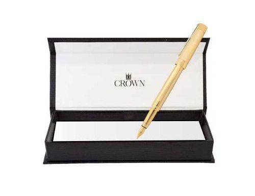 Caneta Tinteiro Escritório Crown Presindent Dourada Yw39840o Menor preço em Caneta Tinteiro Escritório Crown Presindent Dourada Yw39840o