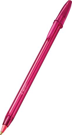 Canetas Esferográficas Cristal Fashion Rosa - Bic Menor preço em Canetas Esferográficas Cristal Fashion Rosa - Bic