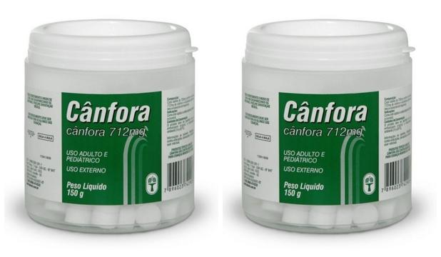 Cânfora Pastilhas Arredondadas C/200 (Kit 2 unidades) - Catarinense Pharma é boa?