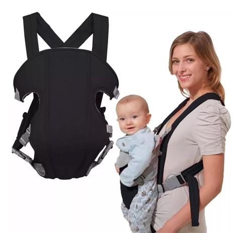 Canguru Carrega Bebê Ergonômico Passeio Importway 3 em 1 Posições Baby Até 15 Kg Preto - IMPORT WAY Menor preço em Canguru Carrega Bebê Ergonômico Passeio Importway 3 em 1 Posições Baby Até 15 Kg Preto - IMPORT WAY