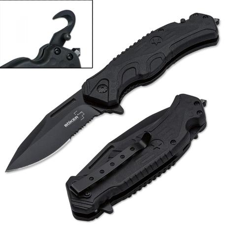Canivete Boker Plus Savior 2 Para Resgate Possui Cortador De Cinto E Quebra Vidro Talas Em Frp - Böker Menor preço em Canivete Boker Plus Savior 2 Para Resgate Possui Cortador De Cinto E Quebra Vidro Talas Em Frp - Böker
