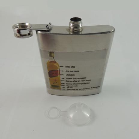 Cantil Porta Bebida De Bolso 220ml Inox - Whisky Vodka Rum - Orion Menor preço em Cantil Porta Bebida De Bolso 220ml Inox - Whisky Vodka Rum - Orion