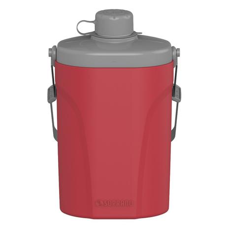 Cantil Safári Multiuso 1L Vermelho Soprano Menor preço em Cantil Safári Multiuso 1L Vermelho Soprano