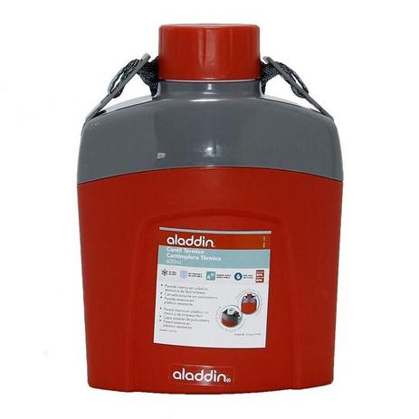 Cantil Térmico Vermelho 600ml - Aladdin Menor preço em Cantil Térmico Vermelho 600ml - Aladdin