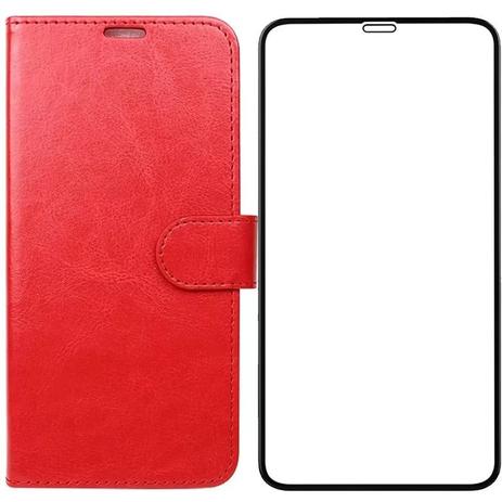 Capa Abre Fecha Flip Carteira para Moto E20 Xt2155 -Vermelho - YC - Capinha  de Celular - Magazine Luiza