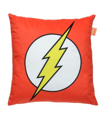 Capa Almofada Poliester DC Comics Flash Logo 45X45CM - Urban Menor preço em Capa Almofada Poliester DC Comics Flash Logo 45X45CM - Urban