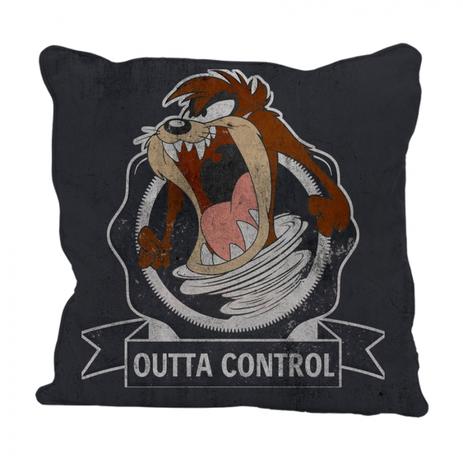 Capa almofada poliester looney taz outta control - Metropole Menor preço em Capa almofada poliester looney taz outta control - Metropole