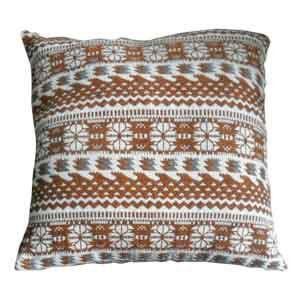 Menor preço em Capa almofada poliester marrocos marrom/branca 45 x 45 cm - Urban