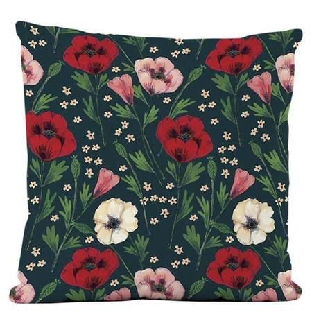 Capa Almofada Silk 01 Peça - Flowers - Ione enxovais Menor preço em Capa Almofada Silk 01 Peça - Flowers - Ione enxovais