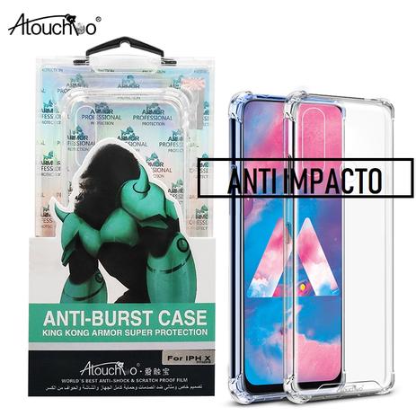Menor preço em Capa Anti Impacto Galaxy A70 King Kong Armor + Película de Vidro Temperado - Clear - Atouchbo