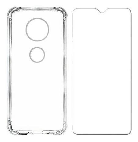 Capa Anti Impacto Moto G7 Power + Pelicula De Vidro - Benpics - Kit Capinha  e Película para Celular - Magazine Luiza