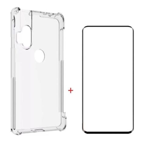 Capa Anti Impacto Motorola One Hyper + Película 3D Vidro + Kit Aplicação -  Encapar - Kit Capinha e Película para Celular - Magazine Luiza