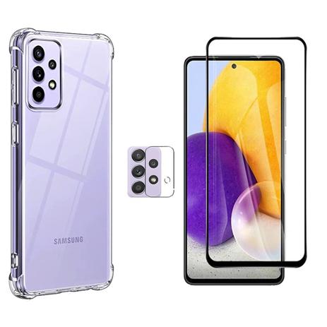 Capa Anti Impacto Samsung Galaxy A52S + Pelicula 3D + Camera - INBOXMOBILE  - Kit Capinha e Película para Celular - Magazine Luiza