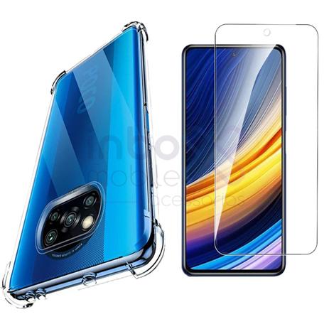 Capa Anti Impacto Xiaomi Poco X3 + Pelicula Vidro Tela 6.67 - INBOXMOBILE -  Kit Capinha e Película para Celular - Magazine Luiza