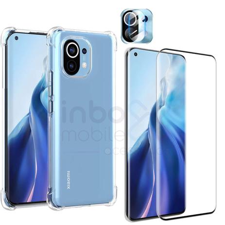 Capa Anti Queda Xiaomi Mi 11 + Pelicula 9D Ceramic + Camera - INBOXMOBILE -  Kit Capinha e Película para Celular - Magazine Luiza