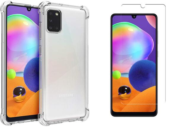 Capa Anti Shock Samsung Galaxy M31 +Pelicula de Vidro - Cellcase - Kit  Capinha e Película para Celular - Magazine Luiza