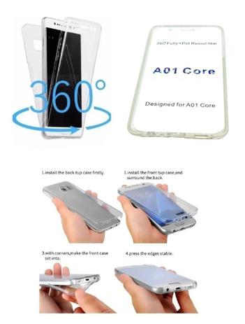 Capa Antishock Capinha 360 Frente E Verso Samsung Galaxy A01 CORE - DV  ACESSORIOS - Capinha de Celular - Magazine Luiza