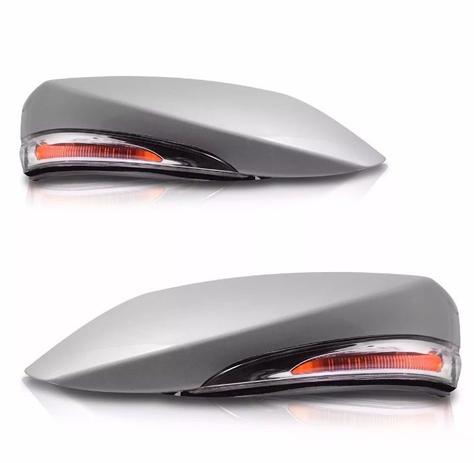 Capa aplique cromado com pisca no retrovisor hb20 - Chevrolet Menor preço em Capa aplique cromado com pisca no retrovisor hb20 - Chevrolet