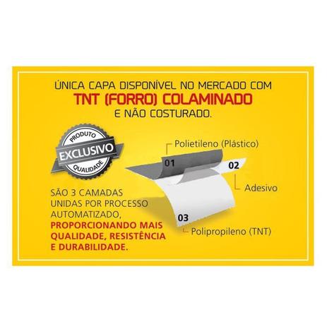 Capa Automotiva Cobrir Carro Protetora Forrada Total e Cadeado Tamanho XGG Carrhel é boa?
