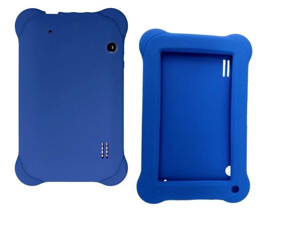 Capa De Silicone Para Tablet Philco 7 Polegadas Capa Azul Case Emborrachado Tablet 7 Polegada M7s Multilaser Anti Impacto Fam Acessorios Para Kindle E Reader Tablet E Ipad Magazine Luiza