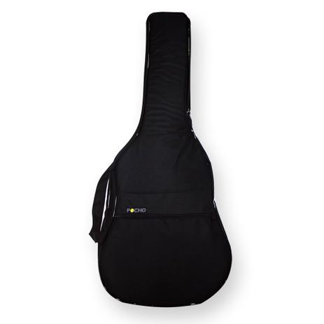 Capa bag case violão clássico acolchoada impermeável semi luxo - bonga Menor preço em Capa bag case violão clássico acolchoada impermeável semi luxo - bonga