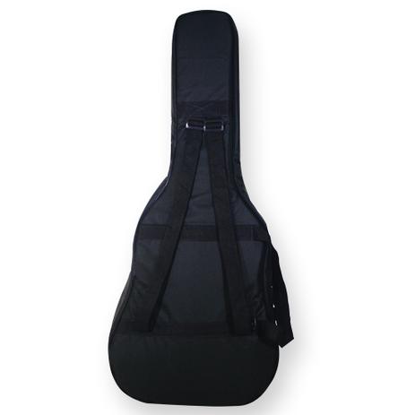 Capa bag case violão flat acolchoada impermeável semi luxo - bonga Menor preço em Capa bag case violão flat acolchoada impermeável semi luxo - bonga