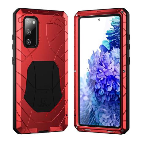 Capa Blindada X-Force Samsung Galaxy S20 FE Vermelho - Oem Menor preço em Capa Blindada X-Force Samsung Galaxy S20 FE Vermelho - Oem