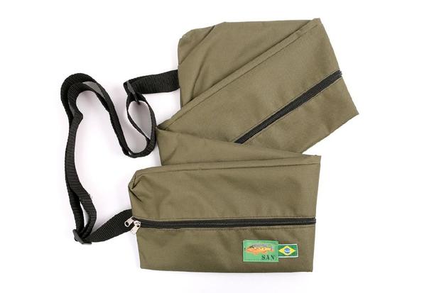 Capa Bolsa Porta Varas de Pesca San 1.10 Metros Menor preço em Capa Bolsa Porta Varas de Pesca San 1.10 Metros
