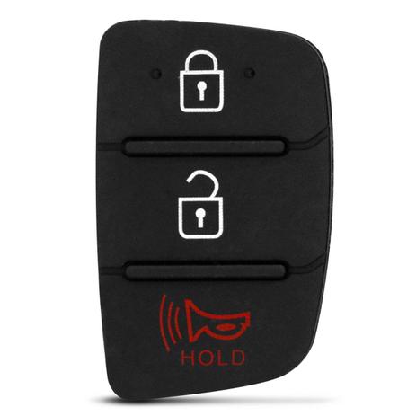 Capa Botão Chave Canivete Hyundai HB20 Hatch HB20X HB20S Sedan Preto 3 Botões Keypad Para Reposição - B.B Imports é boa?
