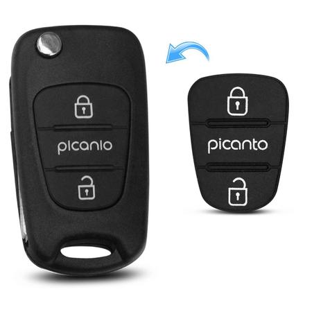 Capa Botão Chave Canivete Kia Picanto 2012 a 2015 Preto 3 Botões Keypad Para Reposição Em Borracha - B.b imports é ruim? Capa Botão Chave Canivete Kia Picanto 2012 a 2015 Preto 3 Botões Keypad Para Reposição Em Borracha - B.b imports é boa?