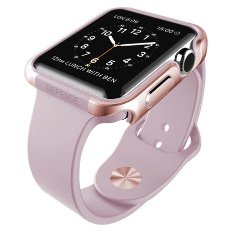 Capa Bumper Apple Watch 42mm Defense Edge X-Doria Rose Gold Menor preço em Capa Bumper Apple Watch 42mm Defense Edge X-Doria Rose Gold