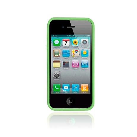 Capa Bumper para Iphone 4 e 4S Plástica CA08 Verde - Unik Menor preço em Capa Bumper para Iphone 4 e 4S Plástica CA08 Verde - Unik